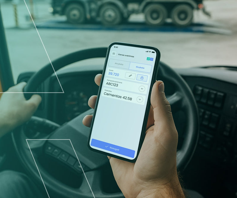 Mobile weighing application Scale Expert Go